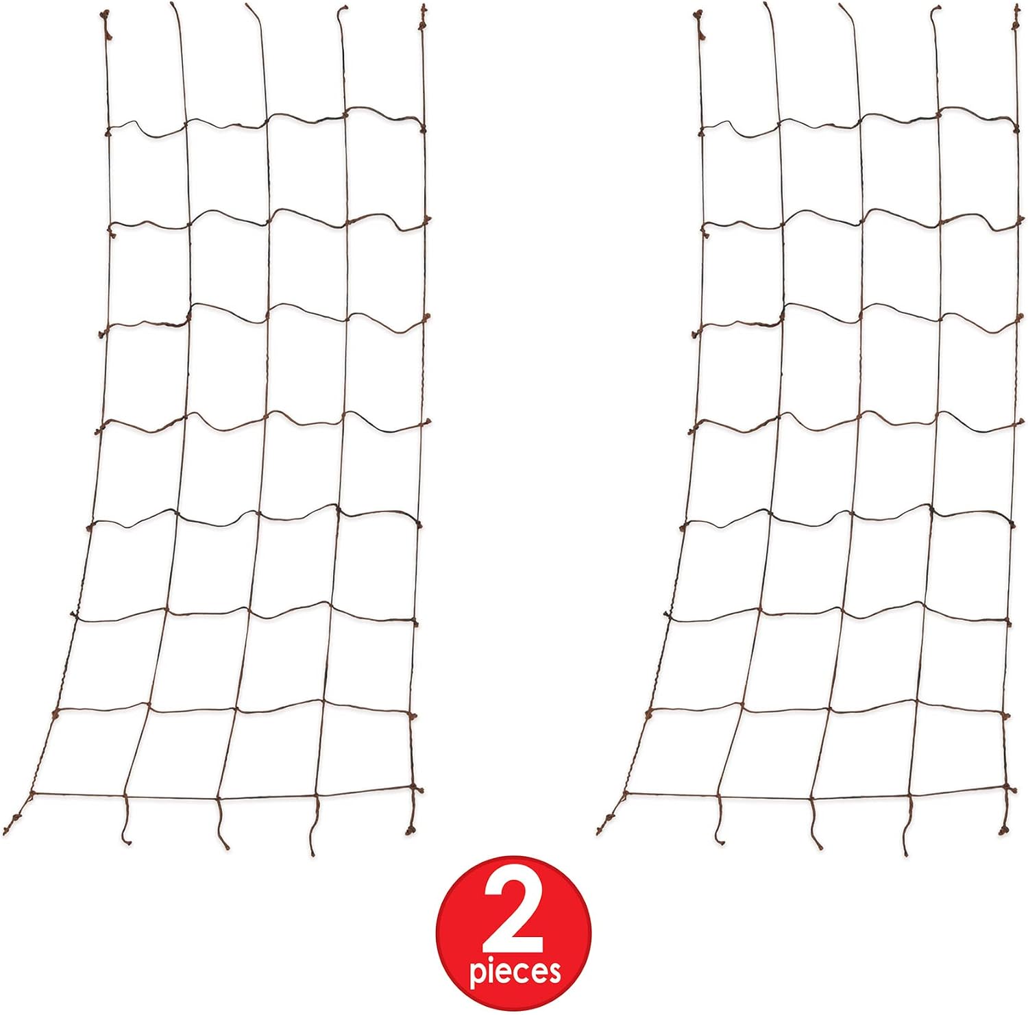 Beistle Cargo Nets 2 Piece, 2' x 7', Tan