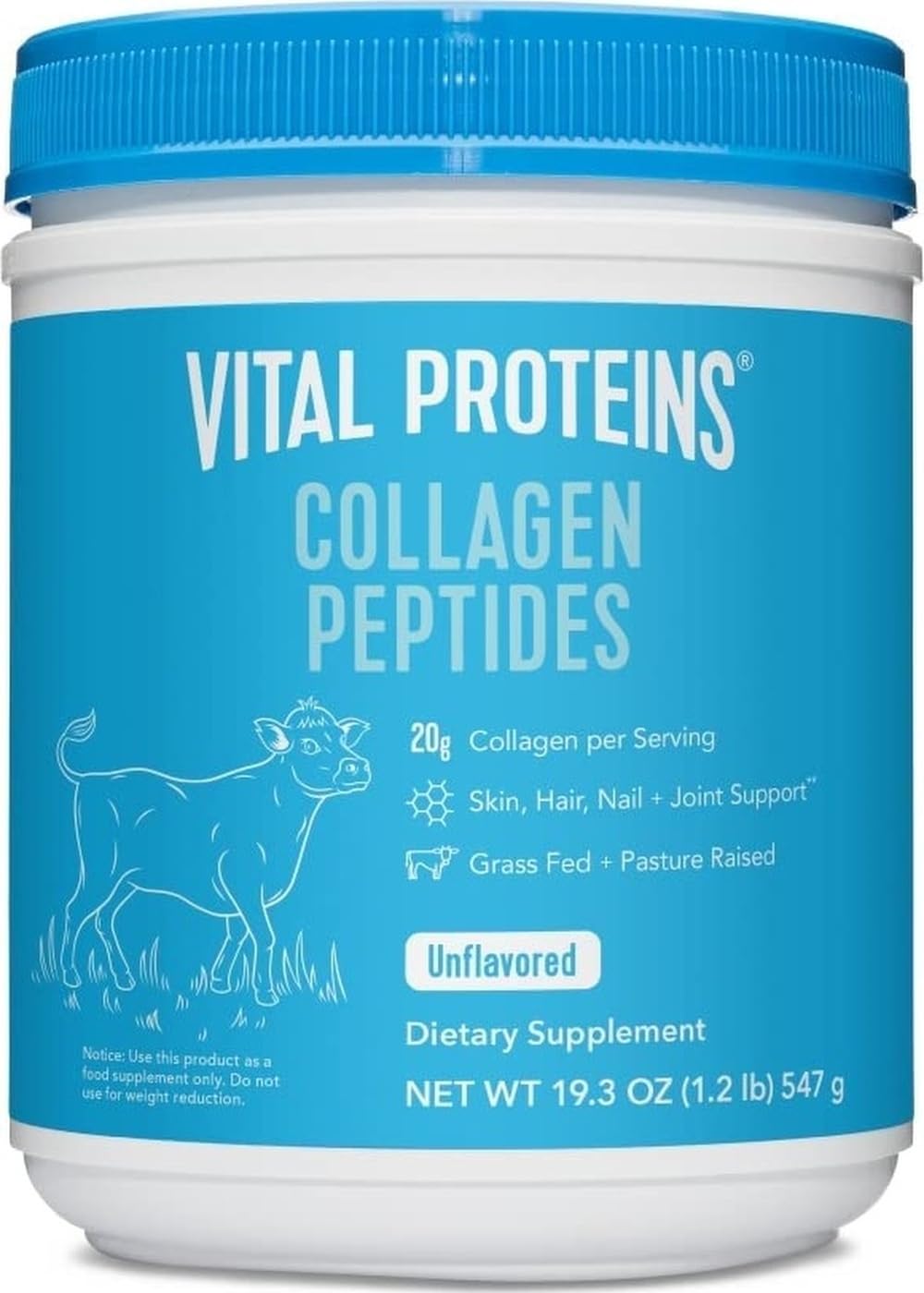TONOMO Unflavored Collagen Peptides, 20 Ounce