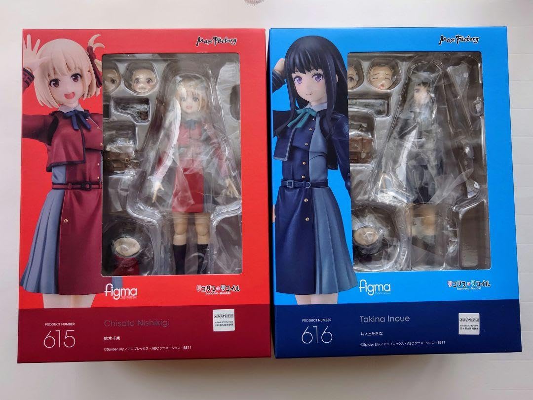 Amazon.co.jp | figma リコリス・リコイル 錦木千束 井ノ上たきな 未 