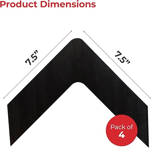 Miniatura 3 de NeverCurl Adhesivo para aflombras que evita que se enrollen las esquinas. Apto para suelos de madera. Para alfombres en interiores y exteriores.