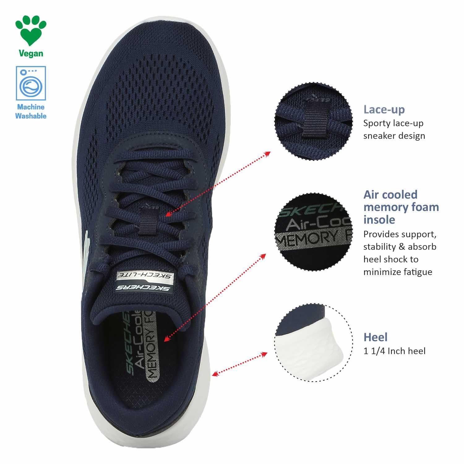 Skechers Damen Skech-lite Pro Perfect TimeSneaker
