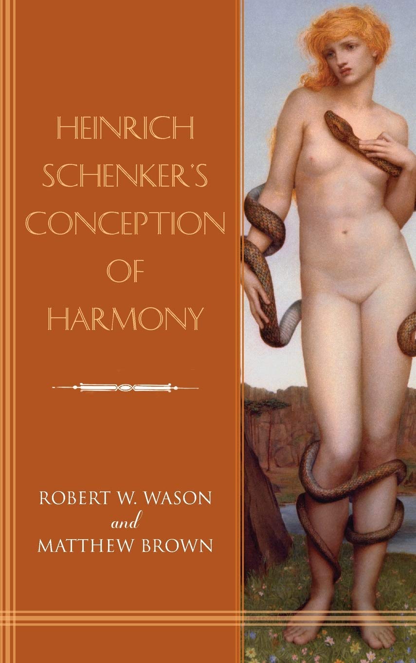 Heinrich Schenker's Conception of Harmony livre de théorie musicale