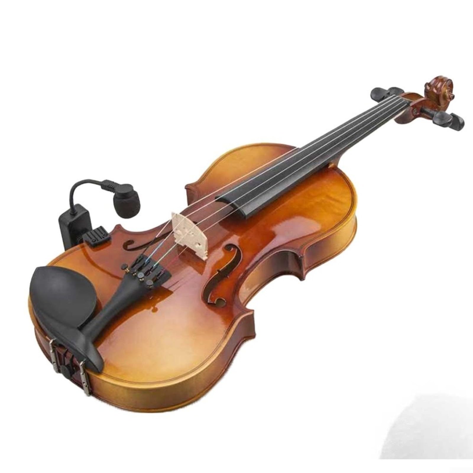 Kabelloses Instrumentenmikrofon mit aktiver Geräuschunterdrückung für Gitarre, Saxophon, Violine, 30 m Reichweite, 60 Hz - 16 kHz, Aufnahmebühne, Schwarz, 1 Stück