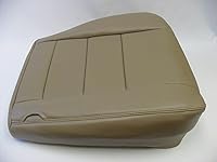 Vista 6 de 2002 a 07 para Ford F250 350 Lariat pasajero cubierta de asiento inferior cuero/vinilo TAN
