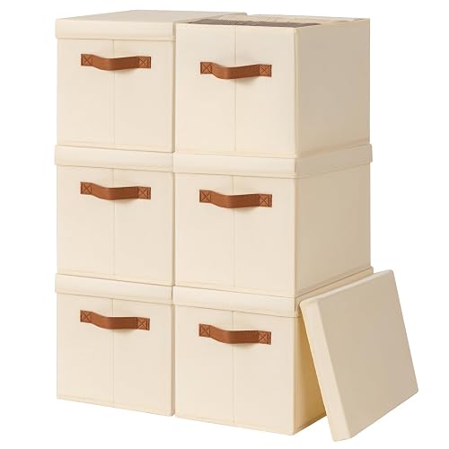 Homsorout Storage Bins Lids - Fabric product photo (Bins & Baskets) — ScooterReviewPro review