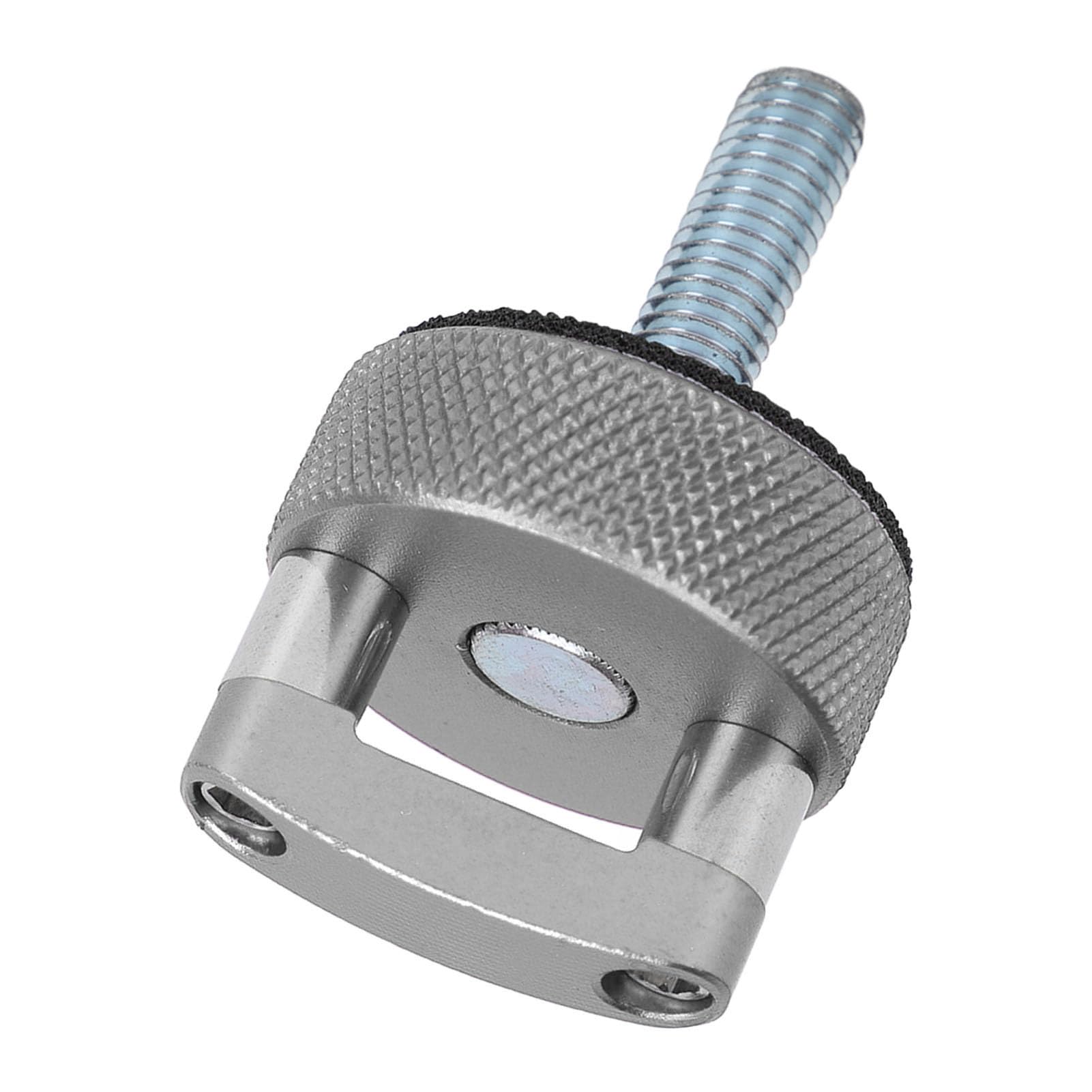 Fabater Hardtop-Schnellverschluss-Rändelschraube, M8 1,25 Gewinde, Stahl-Billet-Aluminium, Integrierter D-Ring, Schnellspannschrauben für Bronco 2dr 4dr ab 2021 (Silver)