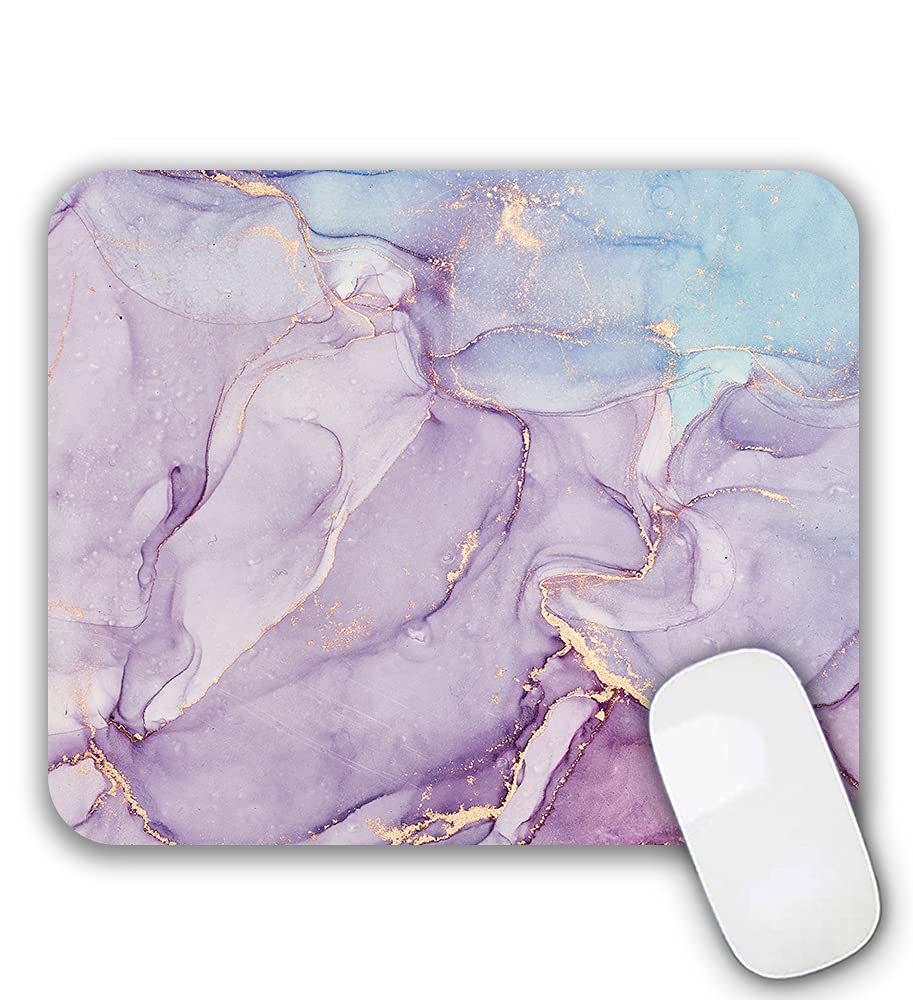 Alfombrilla de ratón antideslizante de mármol, accesorio de diseño para escritorio de ordenador 6