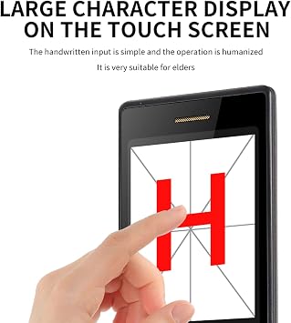 2G Unlocked Flip Cell Phone, 1.3MP Dual Card Dual Standby Dual Screen Display Senior Phone with 3.0 Inch Handwriting Touch Screen, Rear HD Camera Color Fading