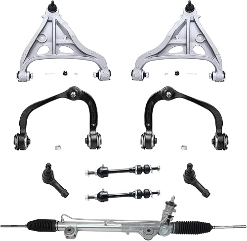 Miniatura 112 de Detroit Axle - Kit de brazos de control inferiores delanteros para Saturn Vue 2008 2009 2009 Brazos de control inferiores con rótulas, 4 varillas de