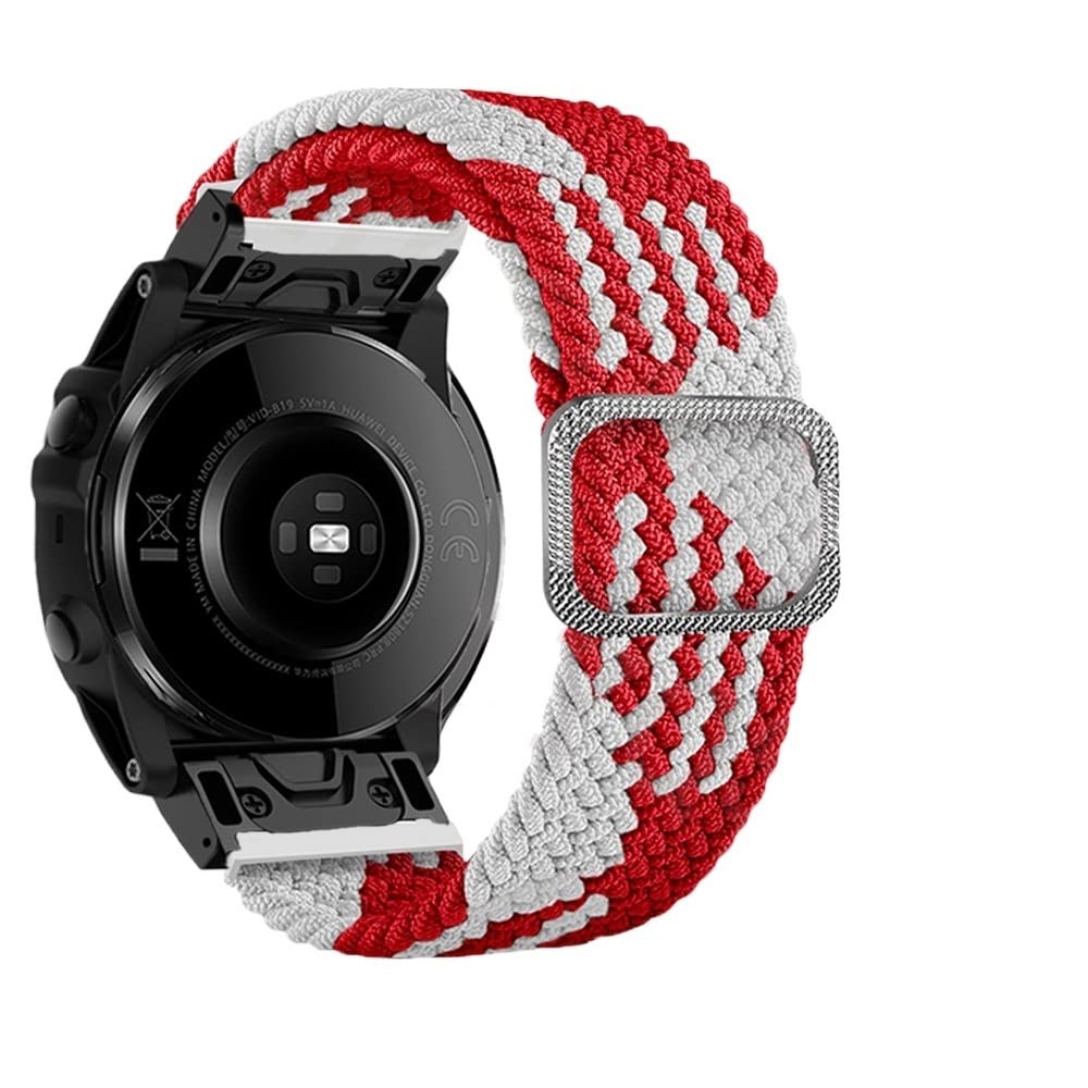 Correas inteligentes Garmin Fenix 6 7 5 3HR en nylon Easyfit Loop de 22 y 26 mm 7
