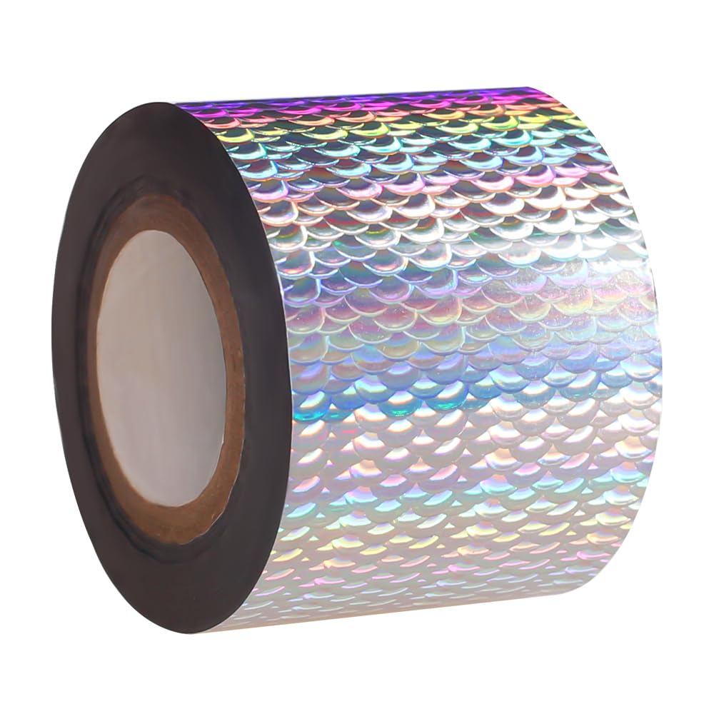 1/10Pcs Hot Stamping Foil Kit for Fishing Lure Making, Lightweight Colorfu lHeat Transfer Film Paper for Fly Fishing, Bass, Trout