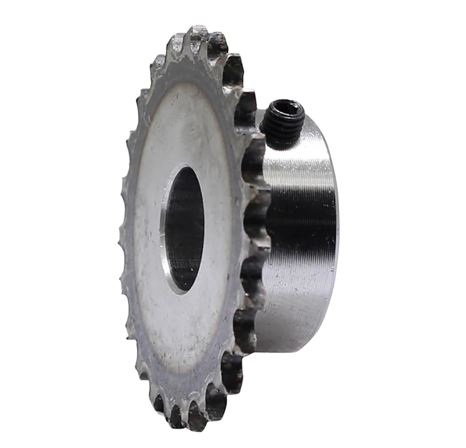 Bevel Gear Pinion Hardware Mechanical 1pcs 25H 04C Precision 46-60 Tooth 2 Points Sprocket Chain Gear Steel Industrial Transmission Sprocket Wheel Bore 15mm(60 Teeth)