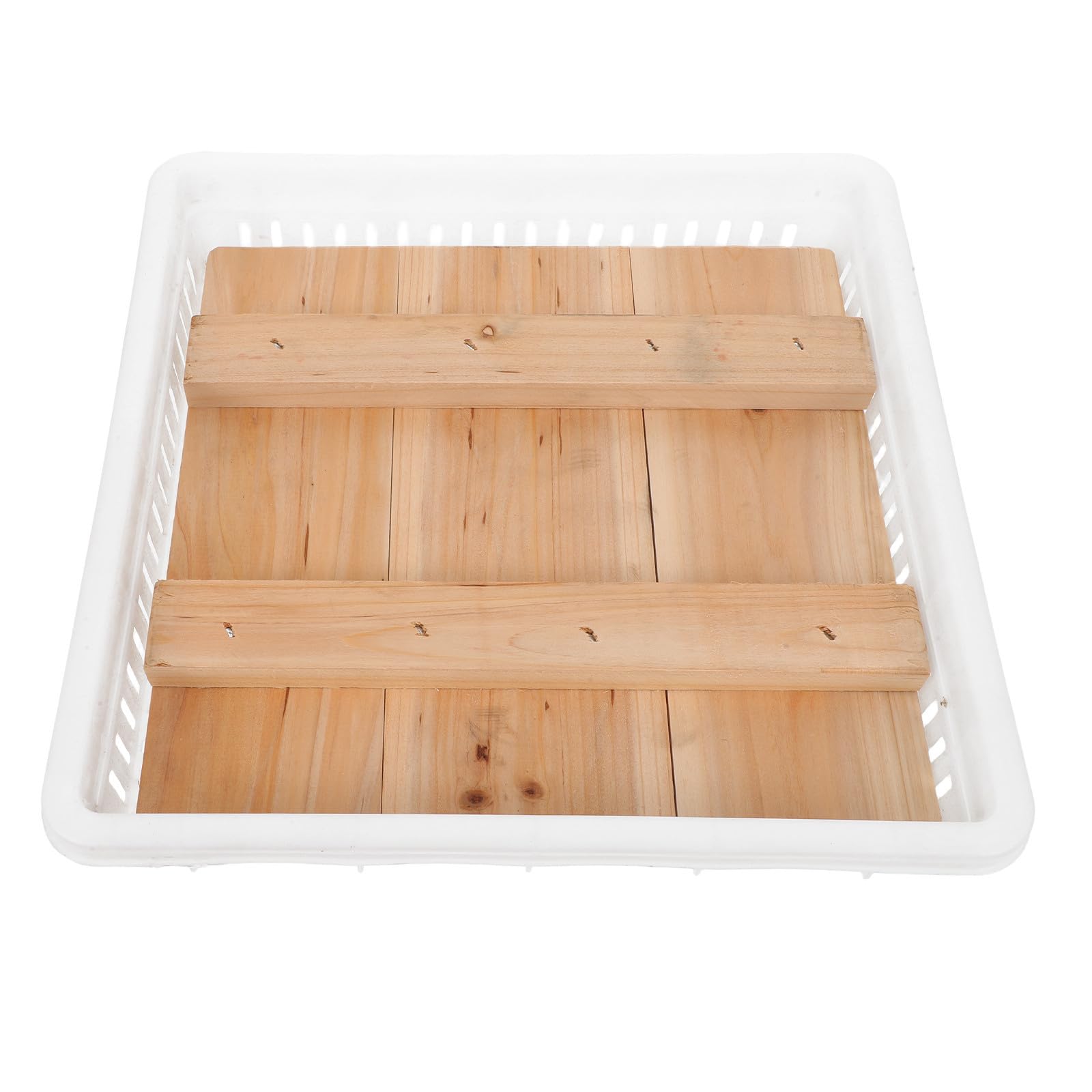 Moule à fromage maison compact en bois et plastique avec presse précise pour DIY