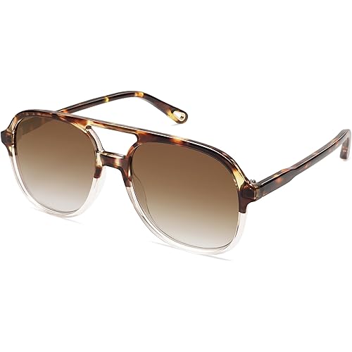 SOJOS Retro Polarized Aviator Sunglasses Womens Mens Classic 70s Vintage Trendy Square Aviators SJ2174