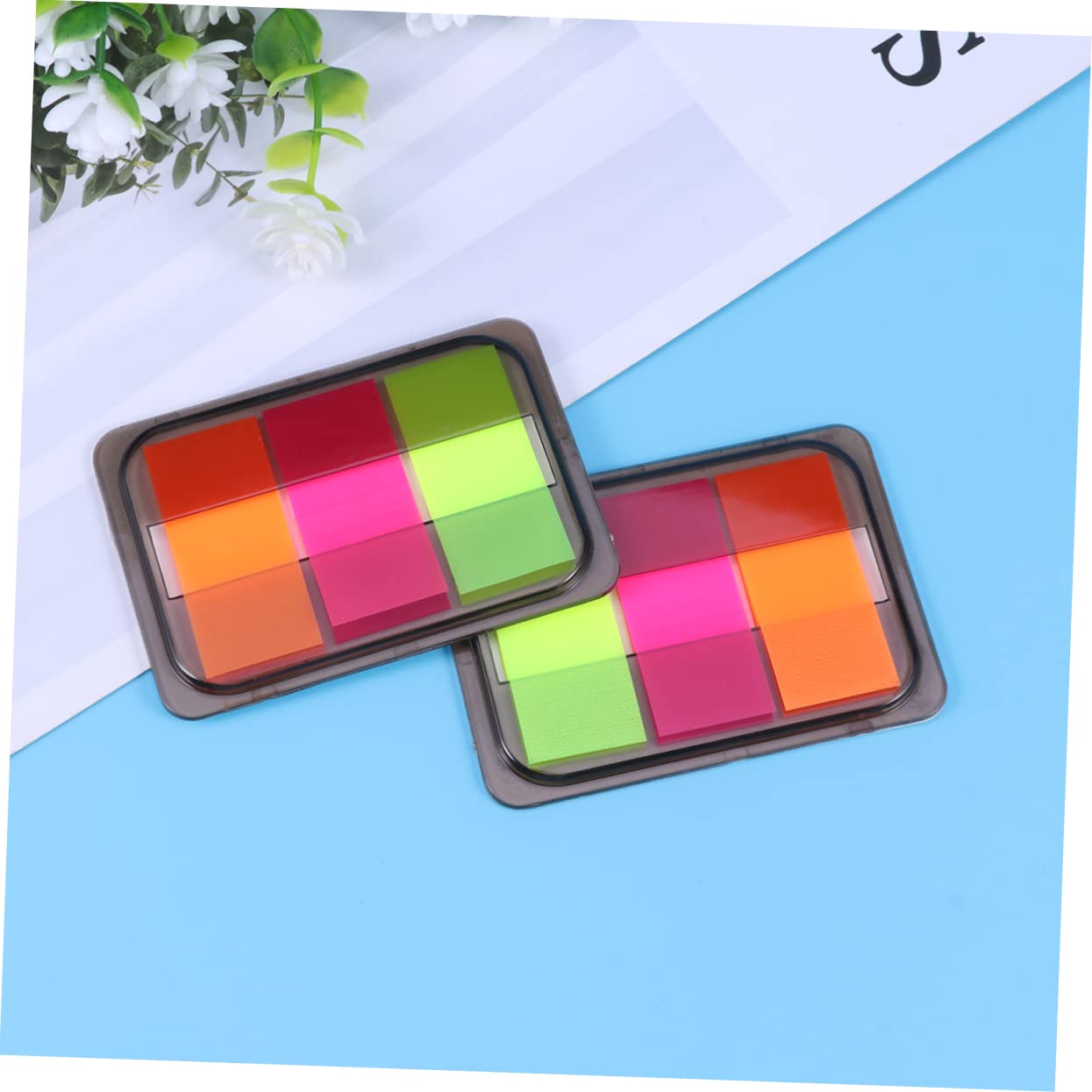 Lurrose 3 Sets Neon-tabs Flaggen Seitenmarkierungen T-sticky Neon Notes Pet Zum Einfachen Hervorheben 10 Packungen * 3