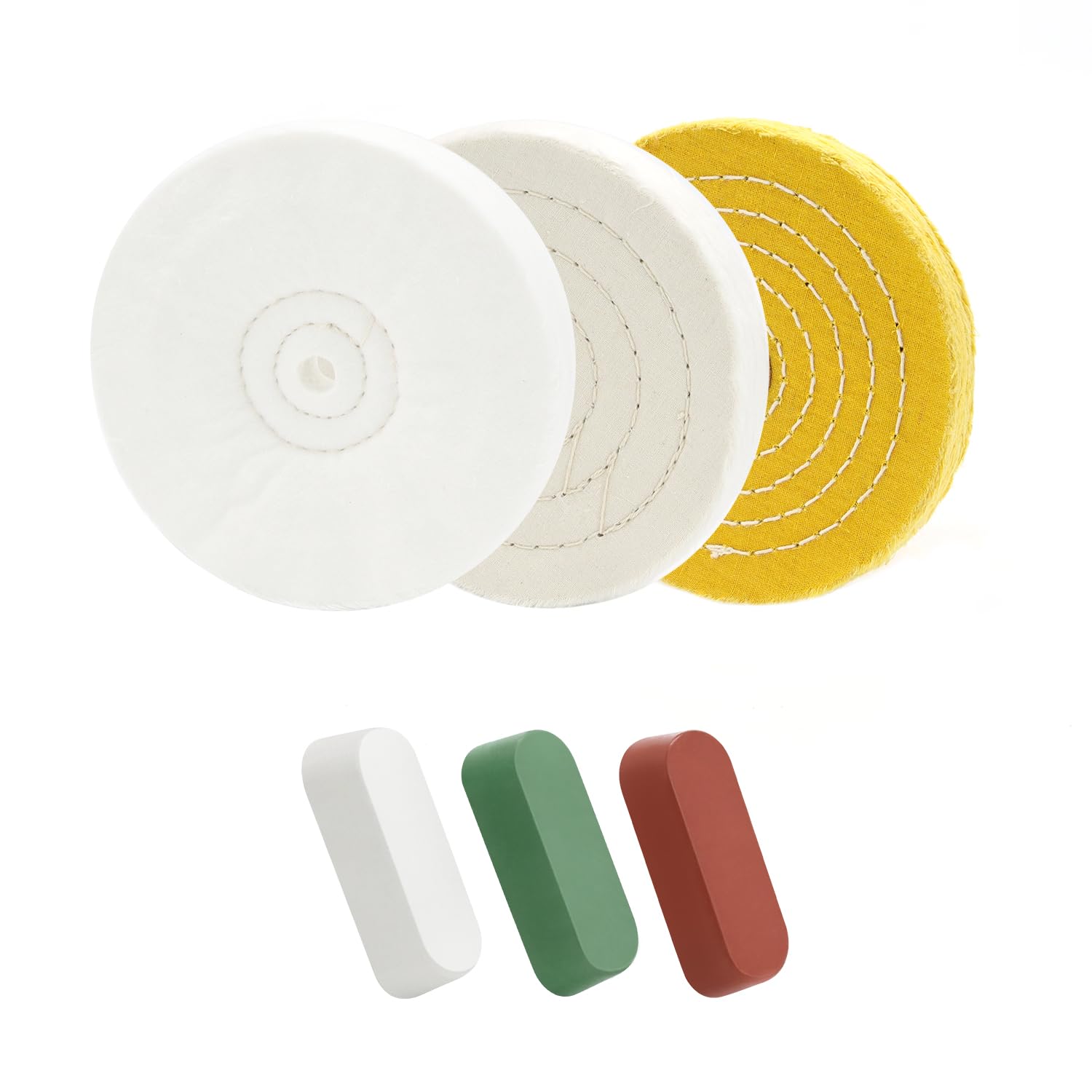 SCOTTCHEN Buffing Wheels - Variety of Grits for Bench Grinder -26
