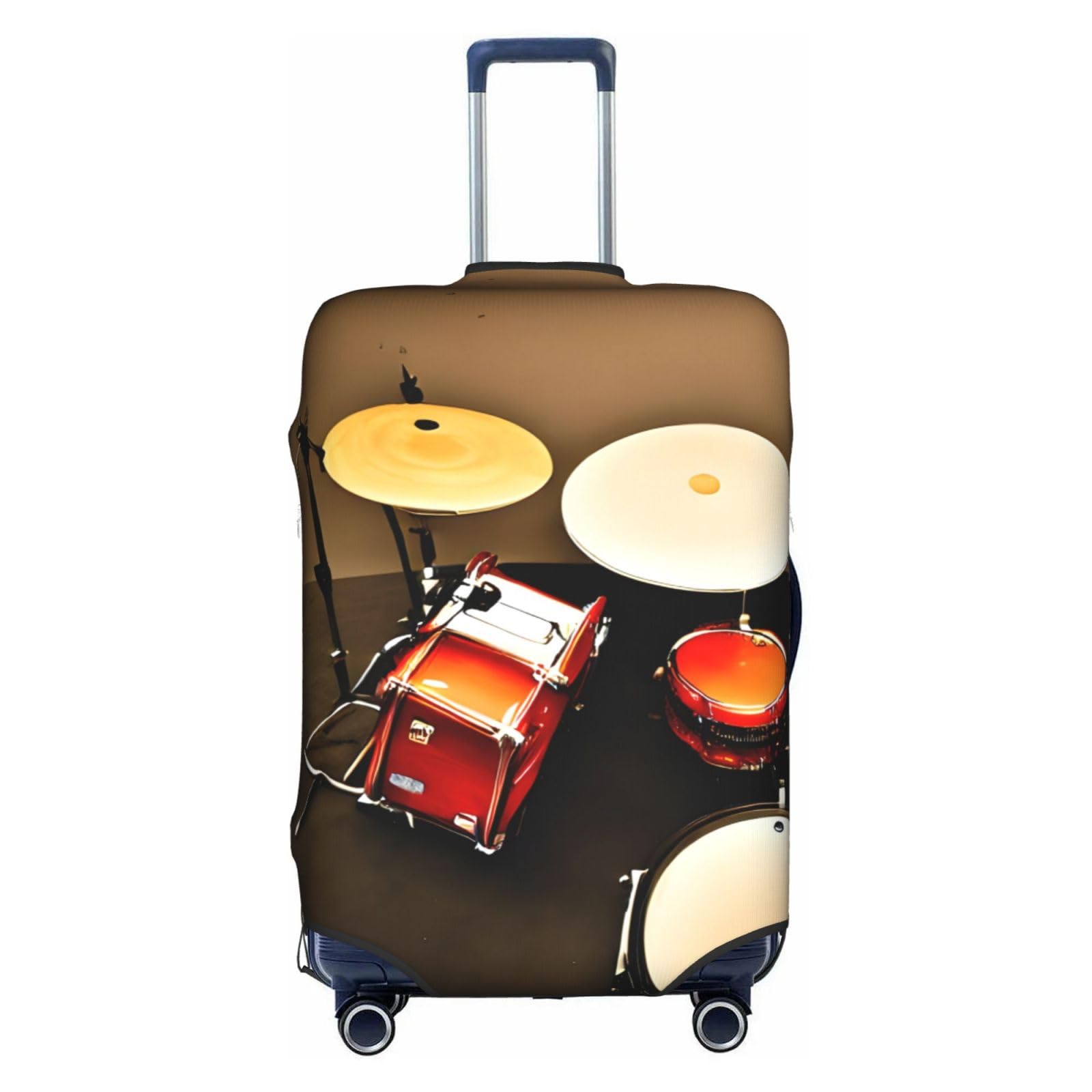 Housse pour valise lavable et extensible avec zip invisible