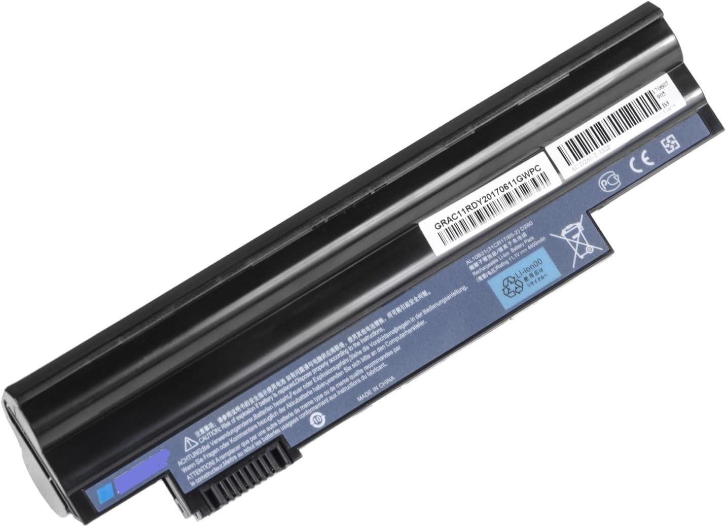 Wefly D255 Laptop Battery Compatible for Acer Aspire One D255 D257 D260 522 722 Netbook Battery AL10A31 AL10B31 AL10BW AL10G31 BT.00603.121 LC.BTP00 Laptop Battery (B0CJMDZWMD) Amazon Price History, Amazon Price Tracker