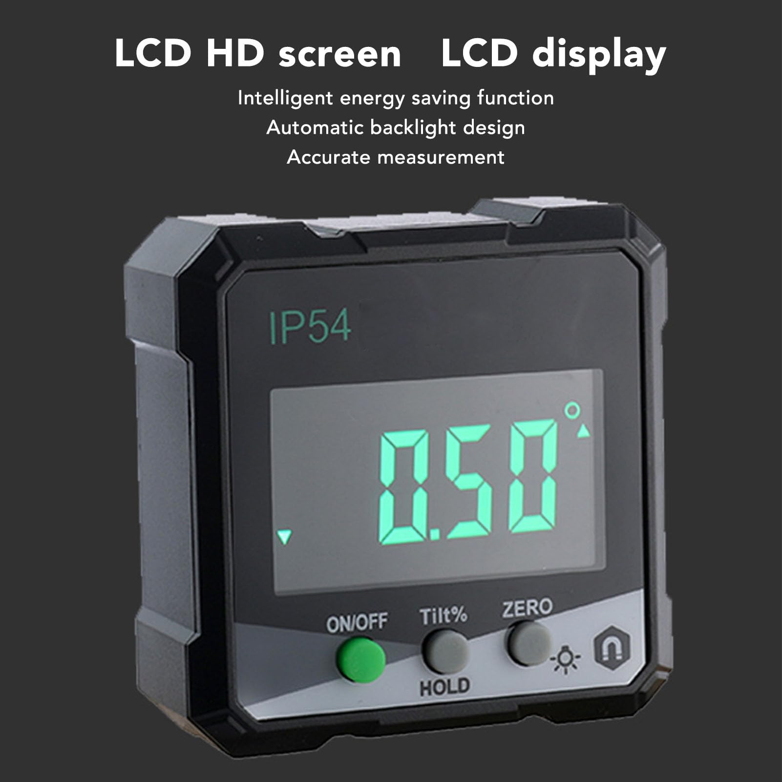 Digital Angle Gauge with LCD Display Dual Axis Inclinometer Level for Woodworking Metalworking & Construction - Image 3