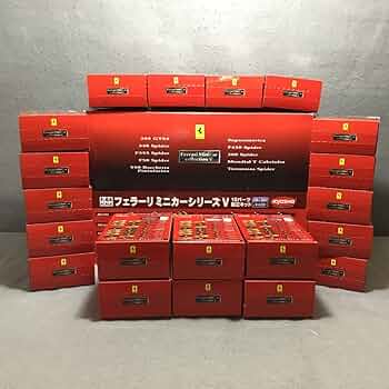 京商1/64フェラーリミニカー 20台セット 京商1/64フェラーリミニカー 20台セット Amazon | 未開封 京商 1/