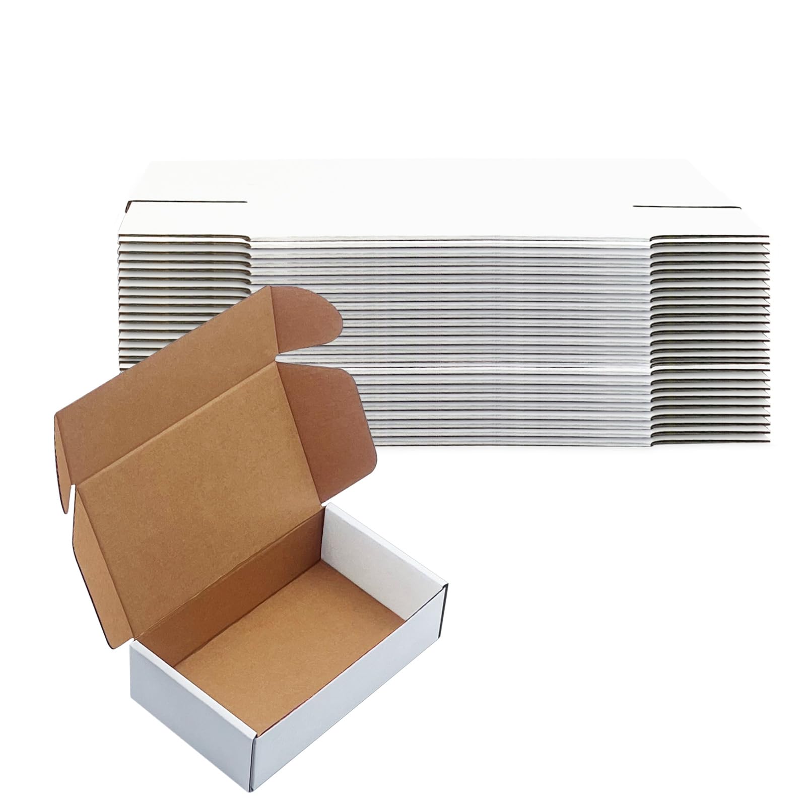 GRAINGER APPROVED 49K015 PK 25 Shipping Box,8 1/2x 8 1/2x12-8 In - Foto 9