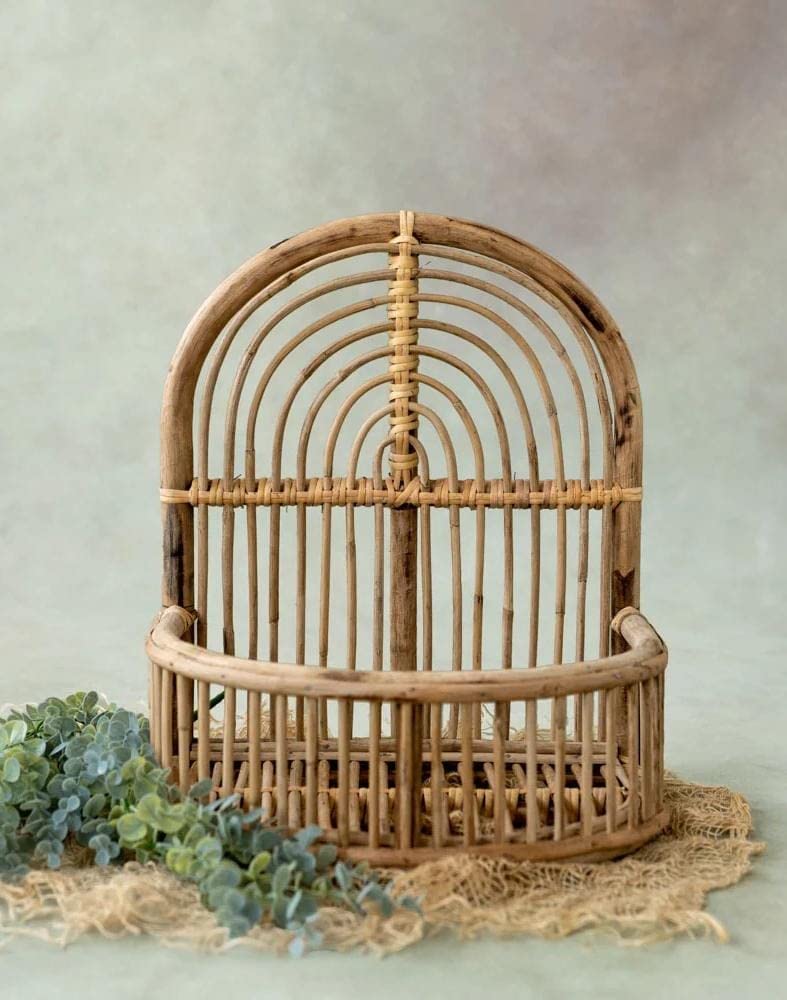 Avika Bamboo Basket Baby Photoshoot,Prop Basket Amazon.in Electronics