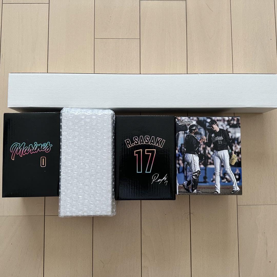 Amazon | 千葉マリーンズ 佐々木朗希4点セットボブルヘッドビール  