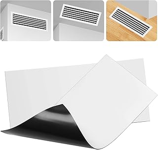 2022 Newest Magnetic Vent Covers 2Pack,5.5"x12" Stronger Magnet Cover for for Floor, Wall, or Ceiling Vents,Standard Air Registers, Floor Register Vents Cover Cut-able RV Air Vents Magnetic Sheet