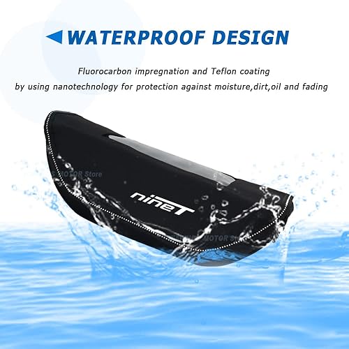 Miniatura 3 de Willis Bolsa de manillar de motocicleta para RnineT R nineT, pantalla táctil, bolsa de viaje de motocicleta de alta capacidad, impermeable y a