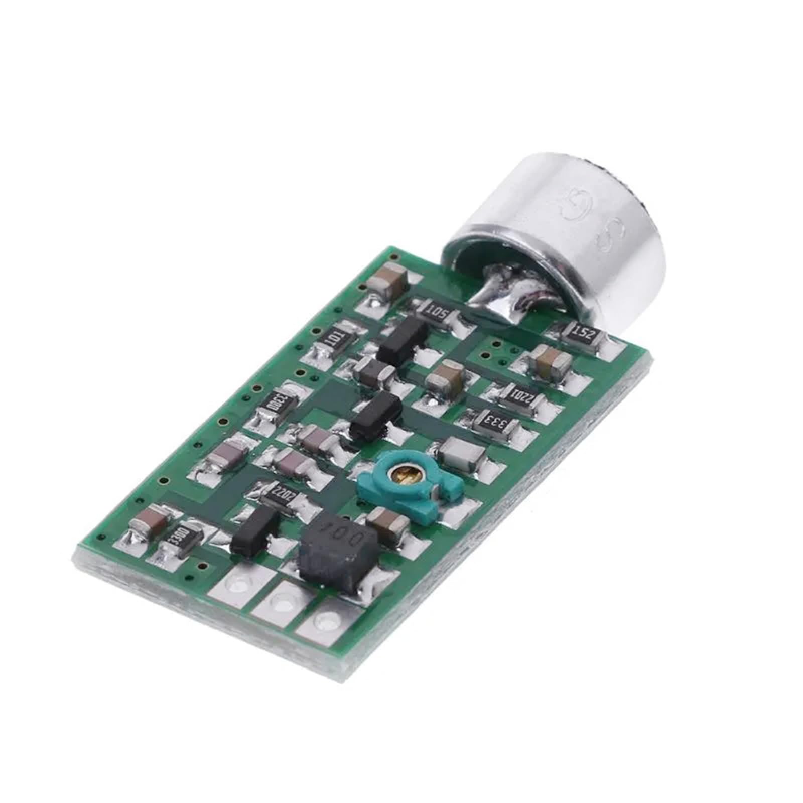 Qsvbeeqj WirelessFM Transmitter Green 88MHZ 108MHZ Module Board