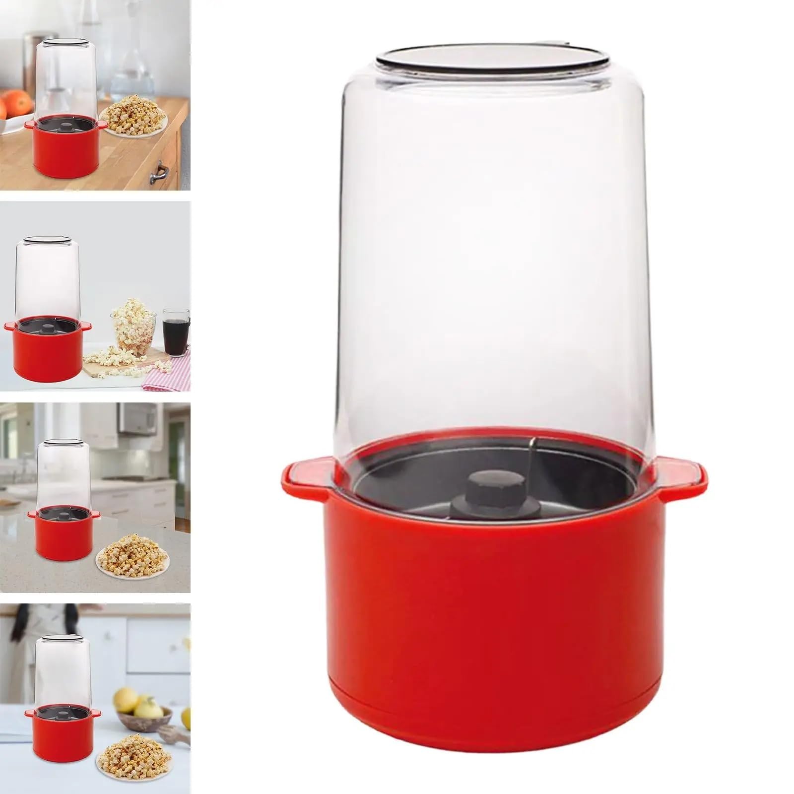 Palomitero para cine en casa Máquina de palomitas maíz eléctrica, 450W, fácil usar, eficiente, DIY, fabricante for fiesta, Picnic, Camping y casa