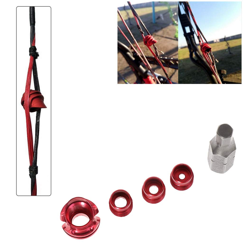 1/8 IronBuddy Compound Bow Peep Sights Aluminum Archery 37 Degree Peep