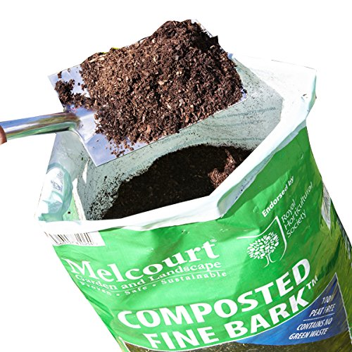Melcourt Composted Fine Bark | 50L Bag | Organic Matter-Rich Soil Conditioner