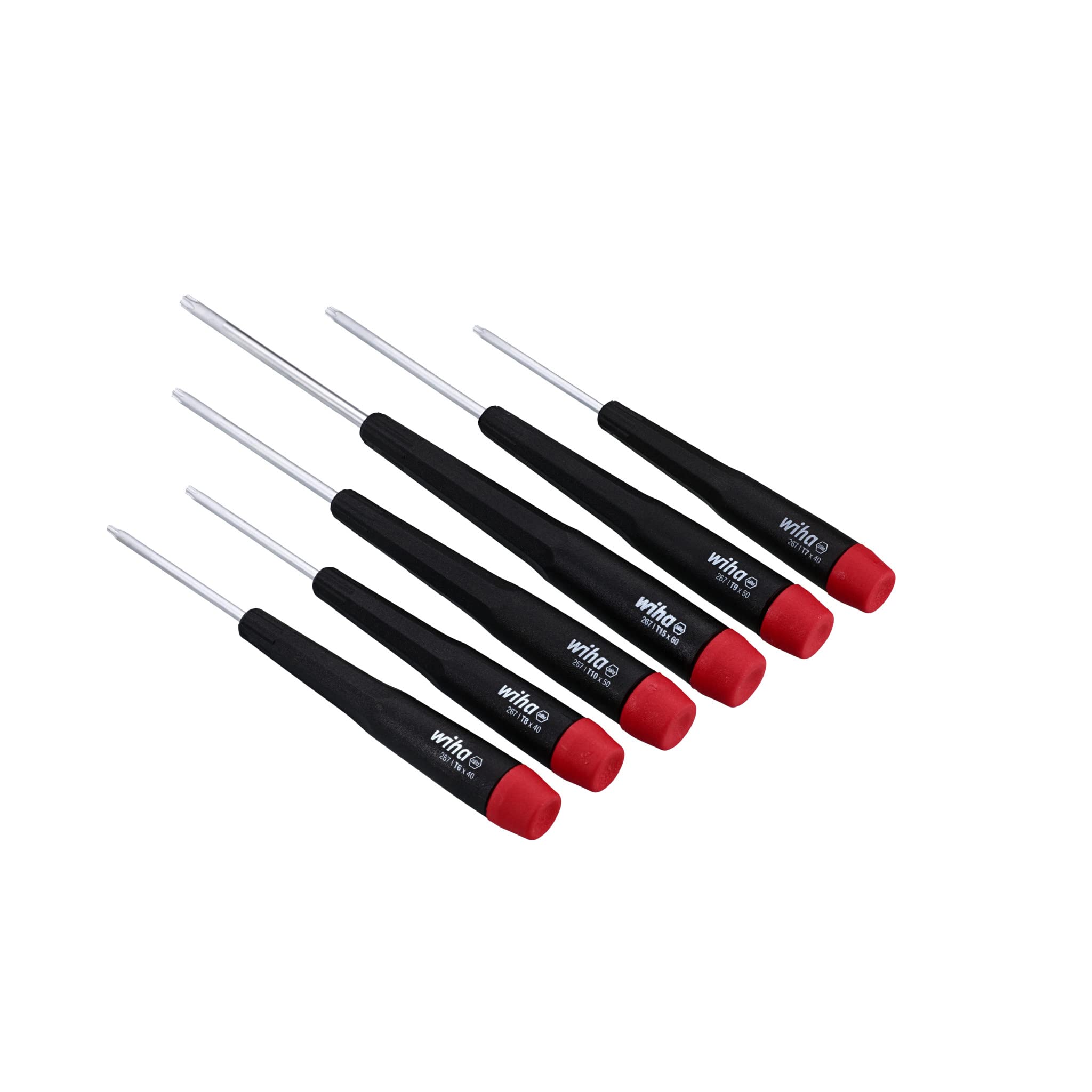 Wiha 26790 Torx Screwdriver Set, 6 Piece - Star Drive