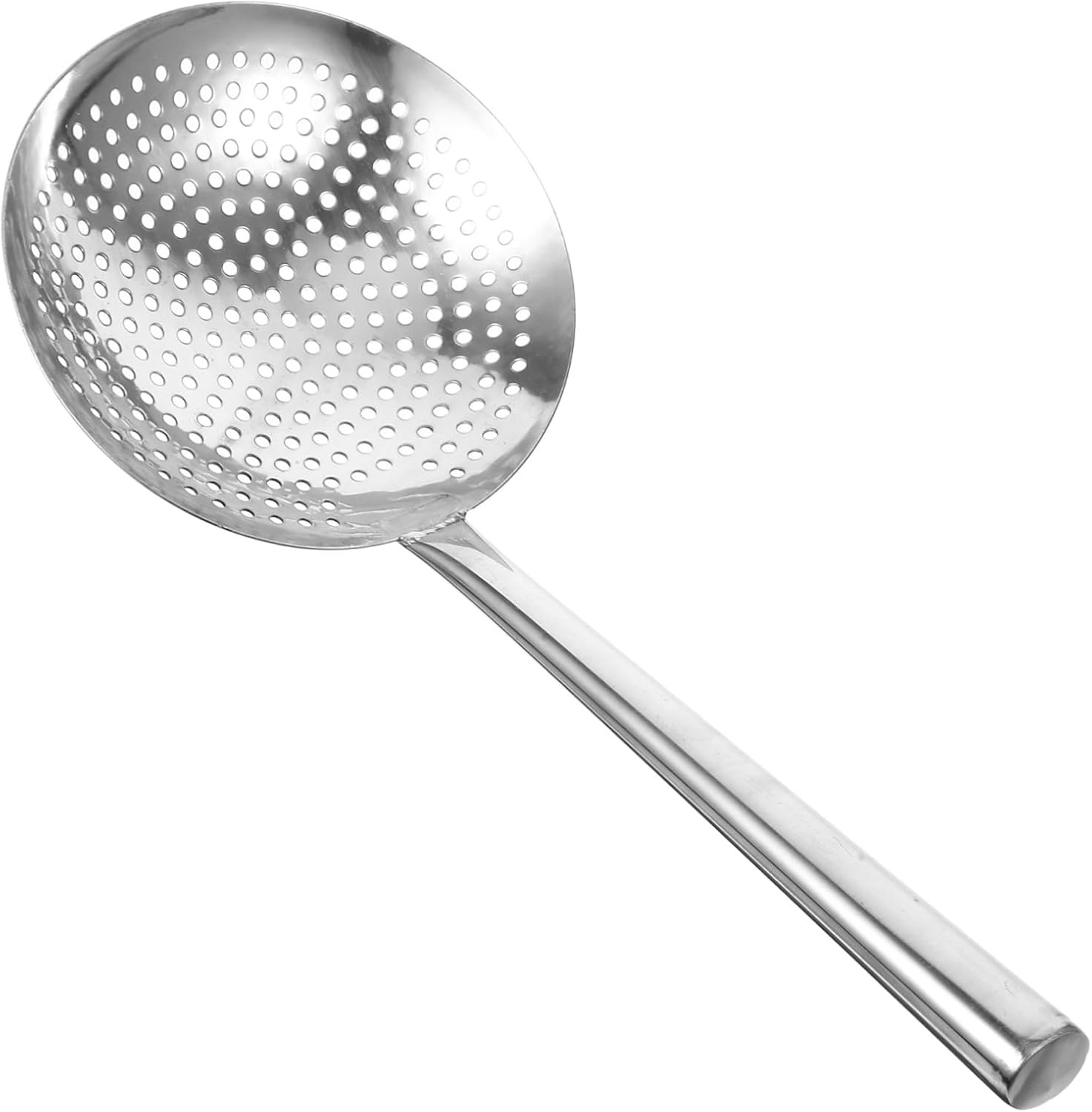 Magnetic Stainless Steel Strainer Spoon Slotted Ladle for Pasta Vegetables Fruits Draining and Serving Kitchen Tool