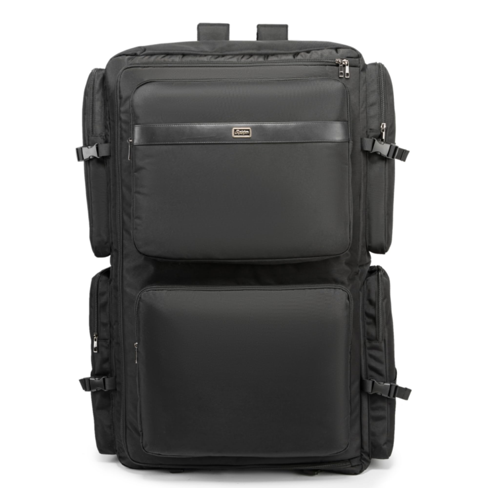 Rabjen DJ Backpack for Club Gigs, DJ Mixer Case Compatible with Pioneer DDJ-SR2, Pioneer DDJ-FLX6-GT, RANE ONE, and More Equipment