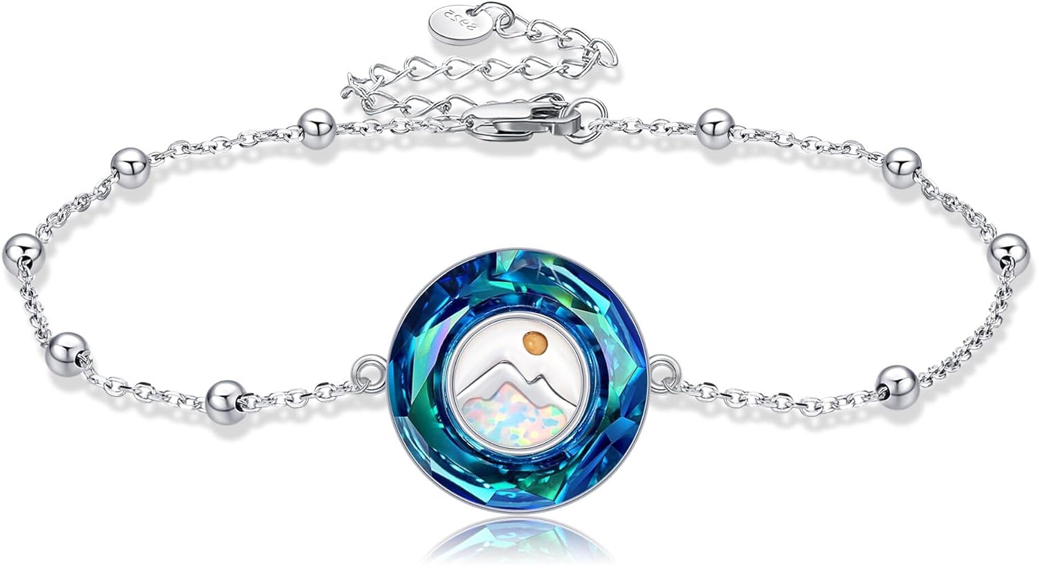 MONGAS Mustard Seed/Tree of Life/Airplane Bracelet for Women Sterling Silver Mustard Seed/Tree of Life/Airplane Jewelry for Women