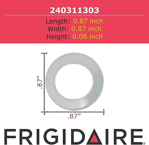 Vista 3 de FRIGIDAIRE COMPANY 240311303 FRIGIDAIRE COMPANY 240311303 Bisagra para puerta de refrigerador