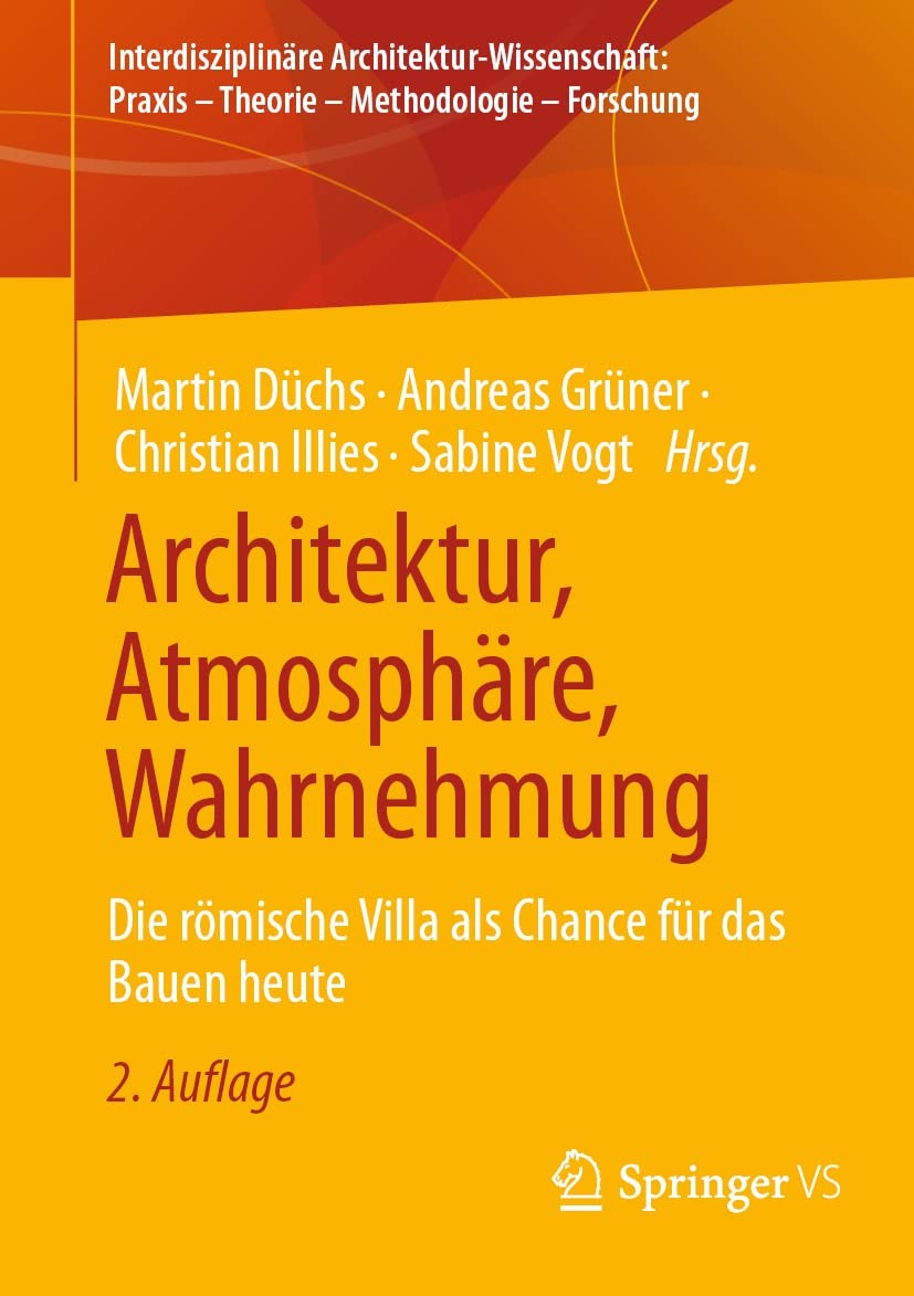Livre architecture romaine et atmosphère pour concevoir des habitats durables au quotidien