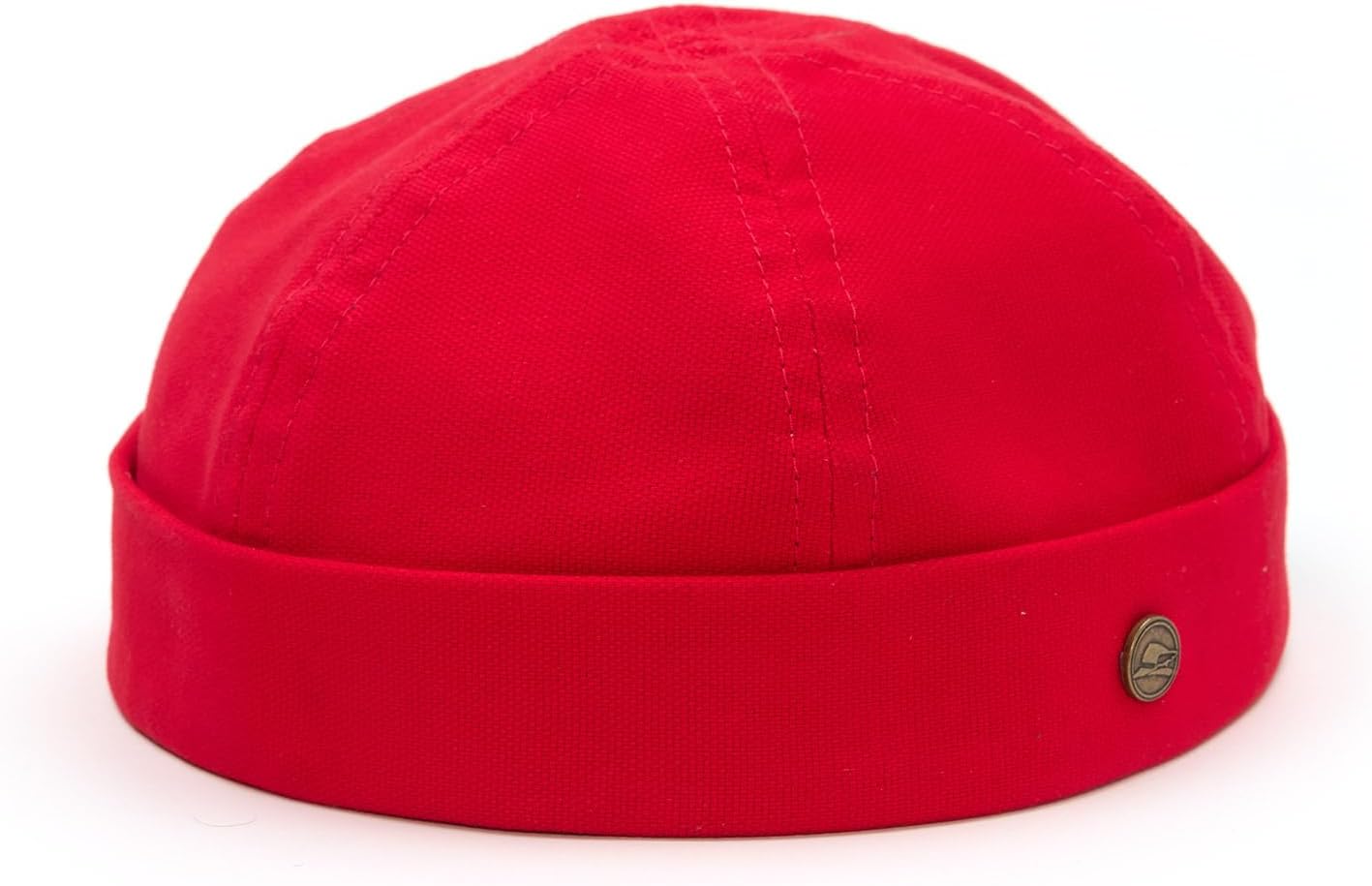 Sterkowski Model Docker | 100% Cotton in Panama Weave Beanie for Men and Women | Breathable Cap with Adjustable Leather Strap