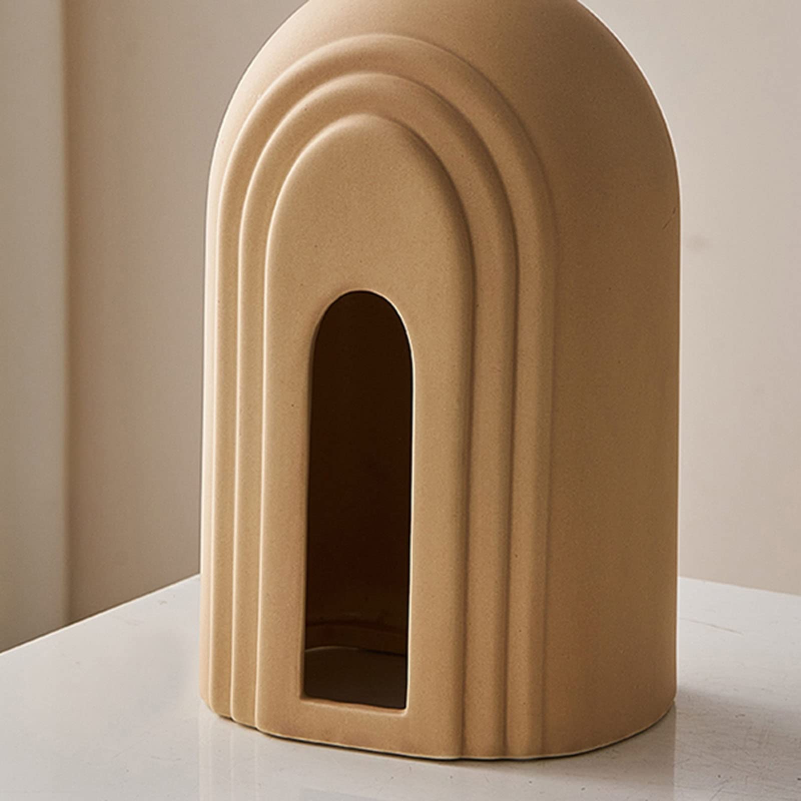 Portafazzoletti Multifunzionale Scatola di tessuto in ceramica Moderna semplice for la casa Soggiorno Tavolo da pranzo Tavolo da tè Scatola di immagazzinaggio con cassetto di carta decorativo Organizz
