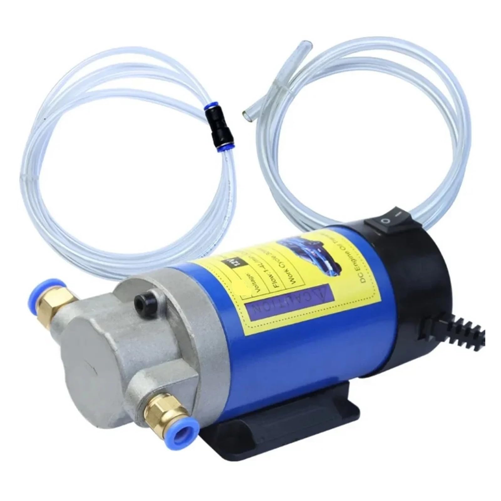 Bomba Extractora De Aceite Diésel 12 V, Eléctrica, Con Motor 100 W Y 4 L, For Coche, Barco Motocicleta TráFico Intenso(12V)