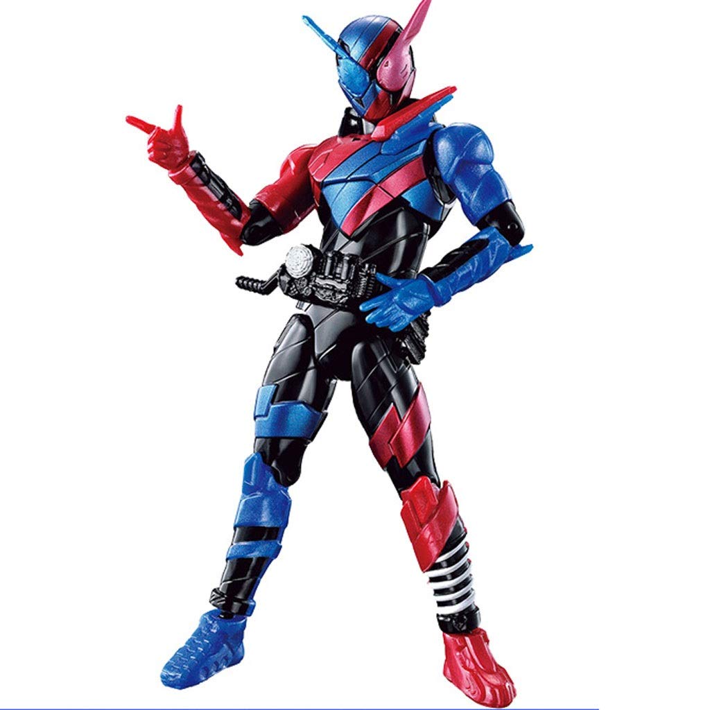 CQHJ Masked Rider W Build Rabbit Tank Form Statue Figure Collection Anime Gifts For Kamen Rider W Fans CQ
