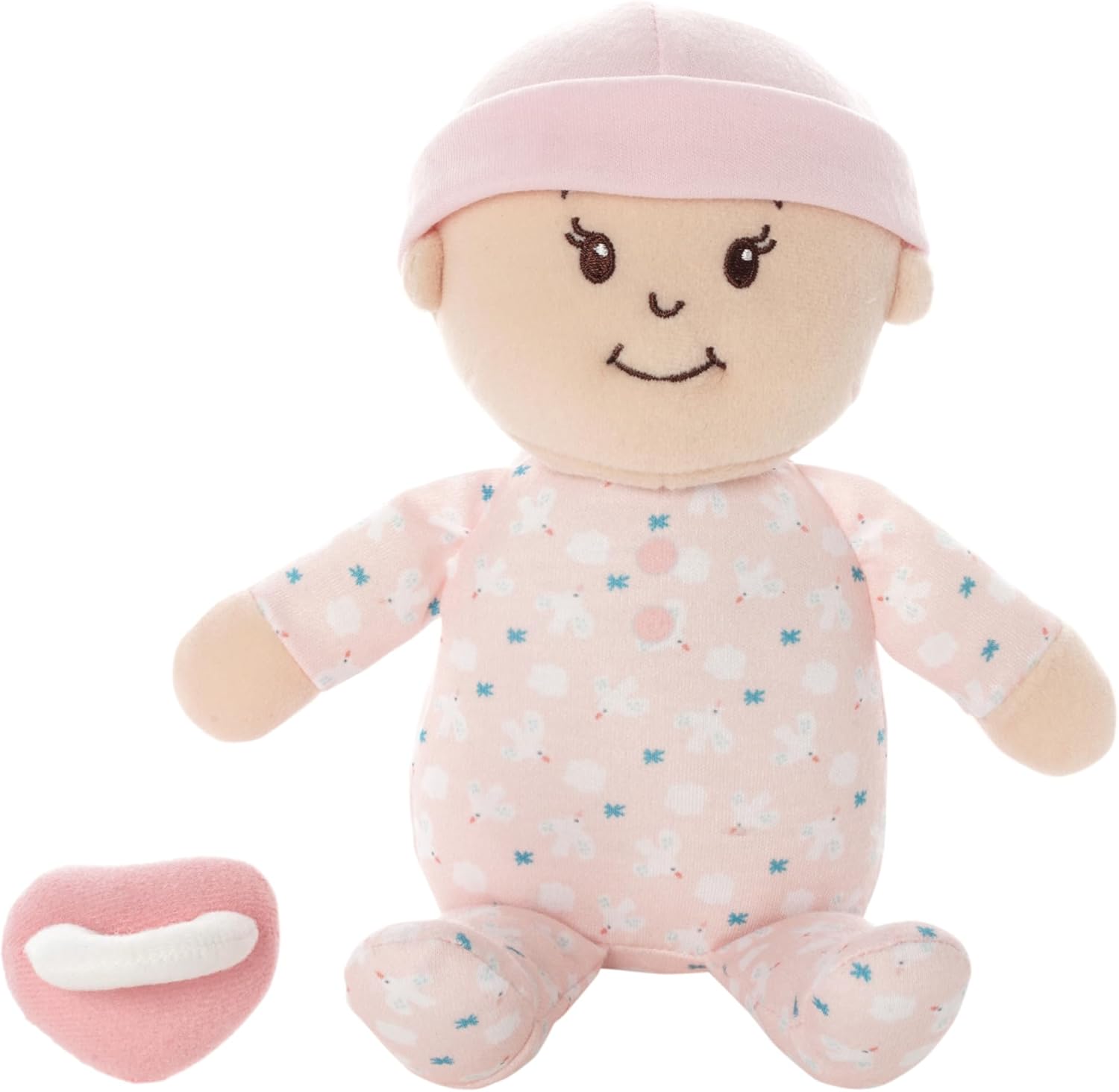 Love, Stella My First Doll Peach with Bassinet for Newborns and Infants by Manhattan Toy