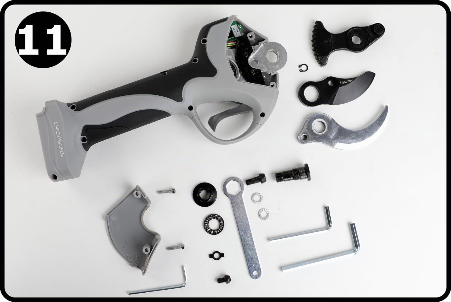 Laecabv - Accesorios de repuesto para tijeras 40 mm (#6).