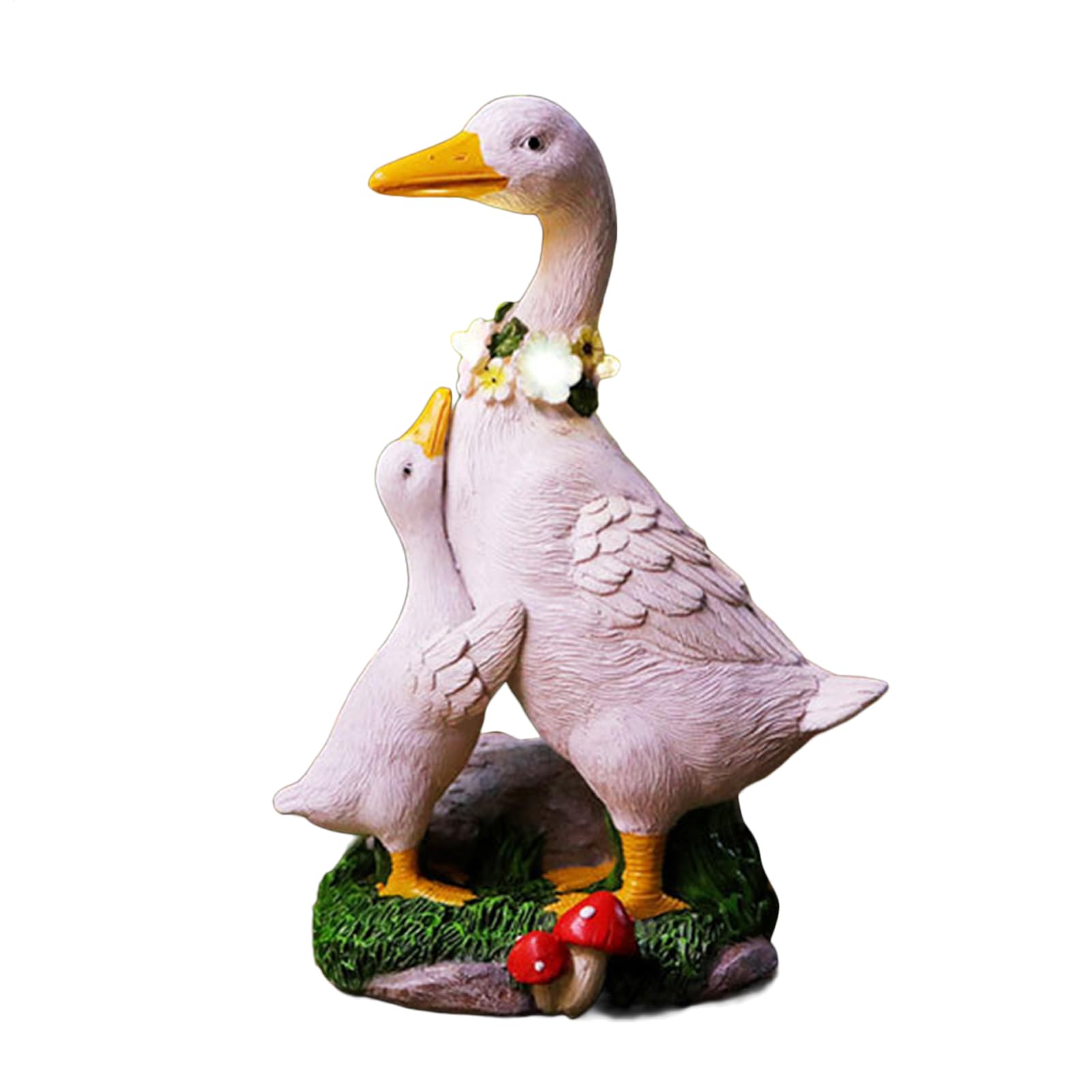 Figurine de jardin oie solaire pour illuminer votre balcon ou terrasse