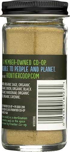 Miniatura 3 de Frontier Condimento para aves de corral de hierbas - Orgánico - 1.2 oz