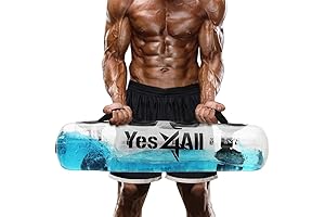 Yes4All 45-80 lbs Water Filled Fitness Weight Bag for Workouts