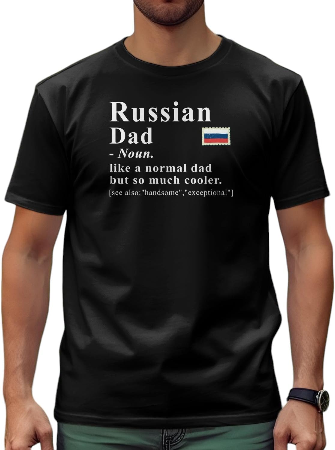 GenericRussia Dad Definition T-Shirts Russia T-Shirts Russia Shirt Russia Russian Dad Definition Shirt - Size S