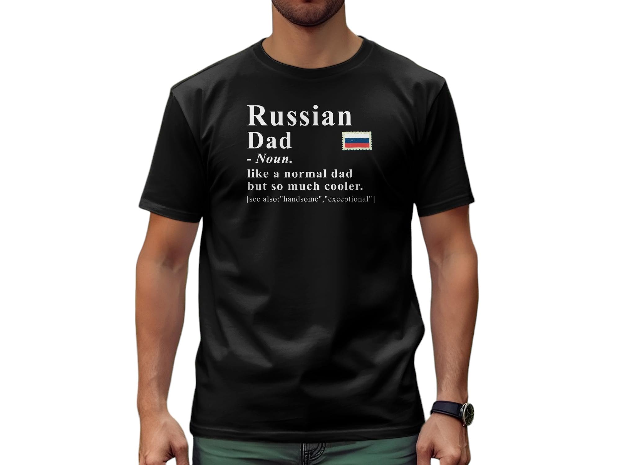 GenericRussia Dad Definition T-Shirts Russia T-Shirts Russia Shirt Russia Russian Dad Definition Shirt - Size S